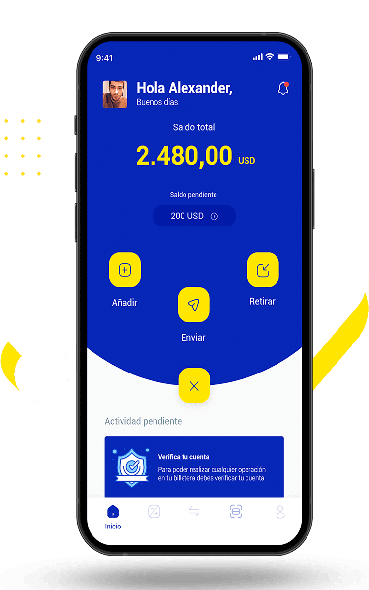 Aplicación BilleteraP2P