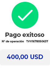 Pago exitoso