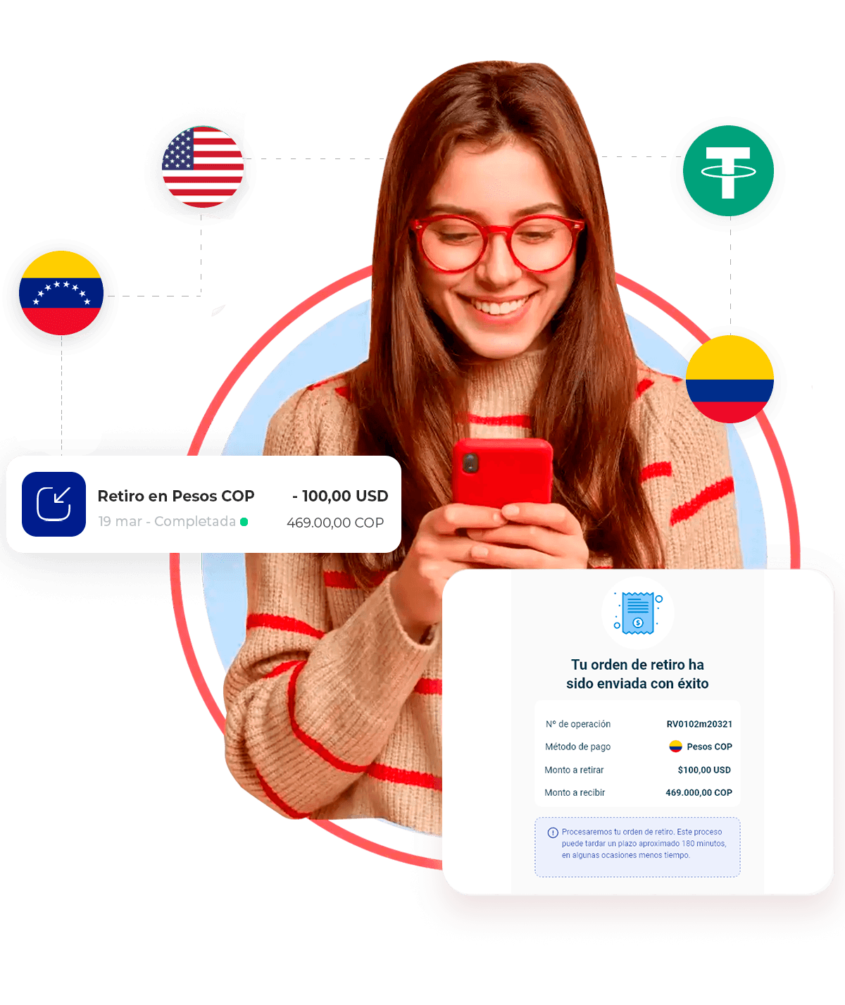 Retirar saldo de BilleteraP2P